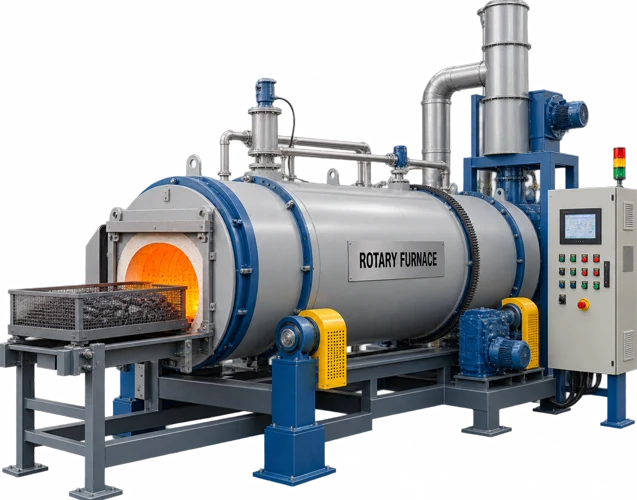 Rotary Furnace heat treatment at Kishan Auto Products, Rai Industrial Estate, Sonepat