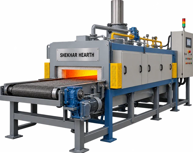 Shekhar Hearth heat treatment at Kishan Auto Products, Rai Industrial Estate, Sonepat